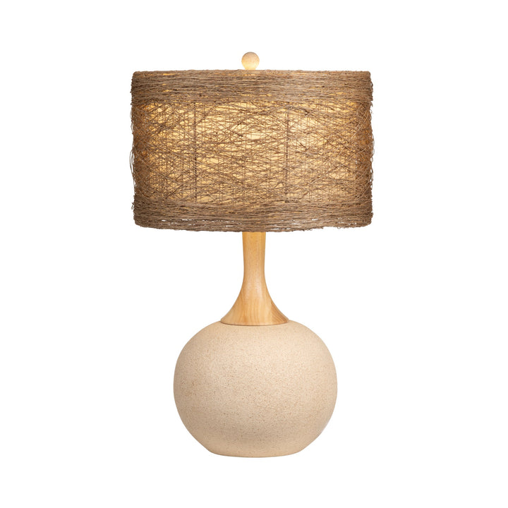 Wicker Table Lamp