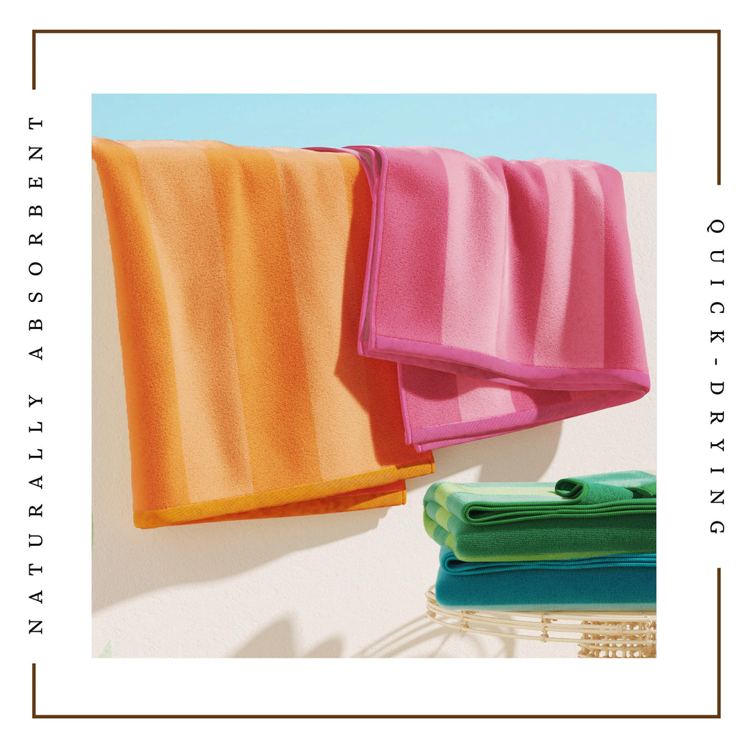 Cotton Velour Beach Towels