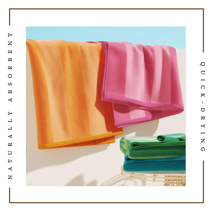 Cotton Velour Beach Towels