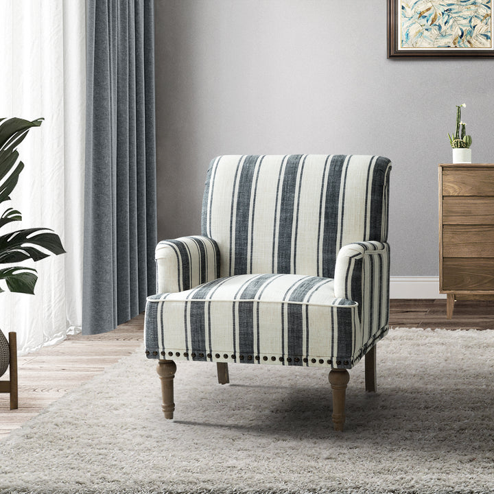 Camden Stripe Accent Chair
