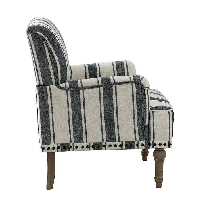 Camden Stripe Accent Chair
