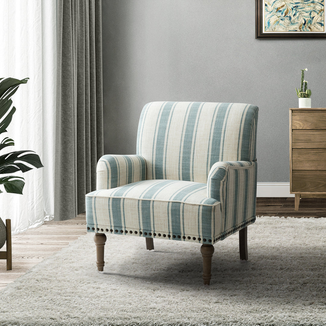 Camden Stripe Accent Chair