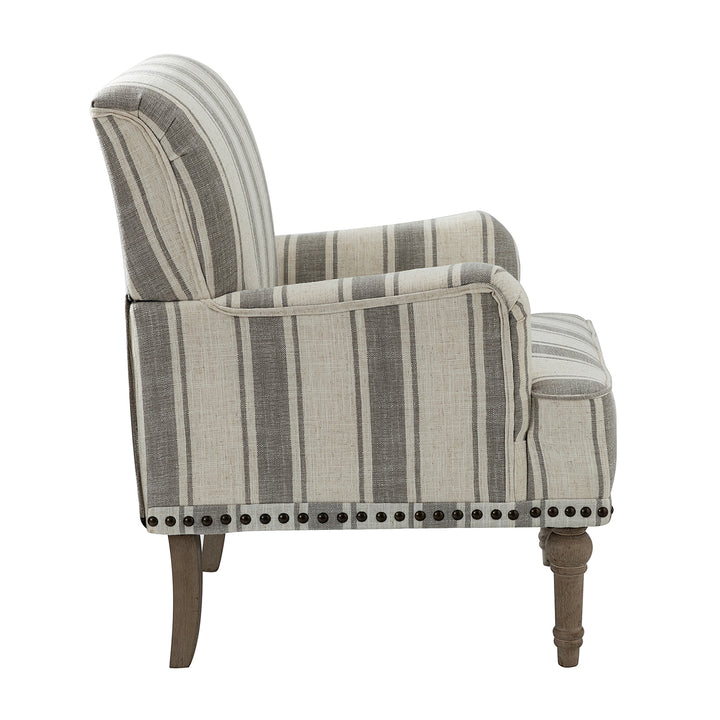 Camden Stripe Accent Chair