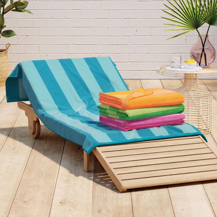 Cotton Velour Beach Towels