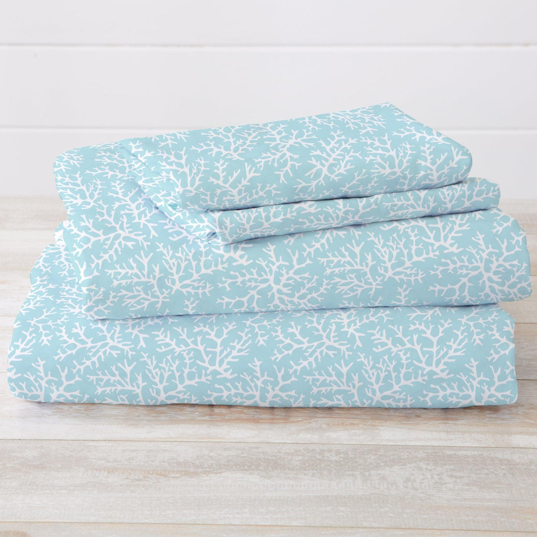 4-Piece Newport Collection Microfiber Sheets