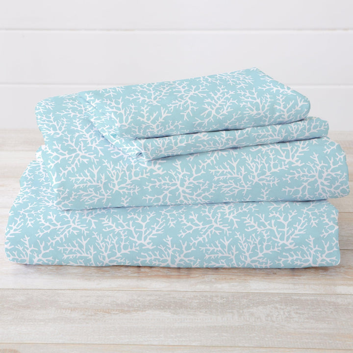 4-Piece Newport Collection Microfiber Sheets