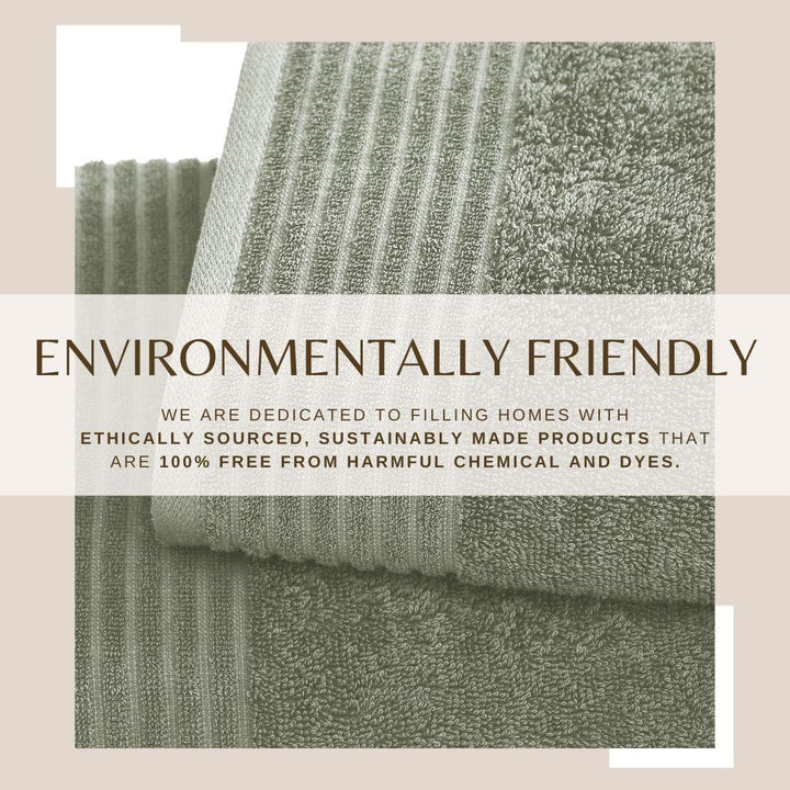 Kasper 4 Pack Cotton Bath Towels