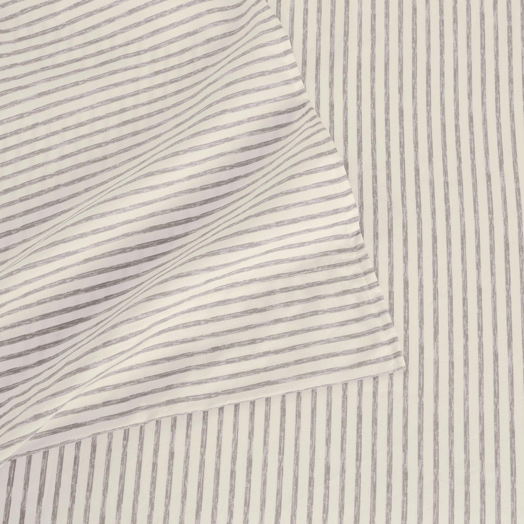 Evette Striped Microfiber Sheet Set