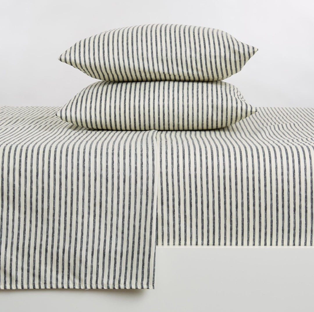 Evette Striped Microfiber Sheet Set