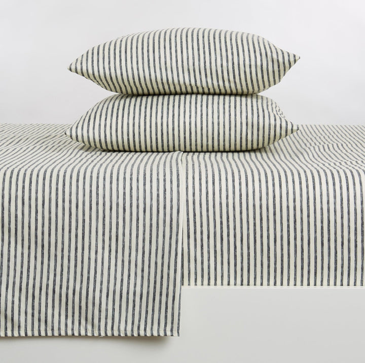 Evette Striped Microfiber Sheet Set