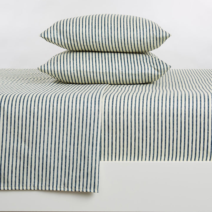 Evette Striped Microfiber Sheet Set