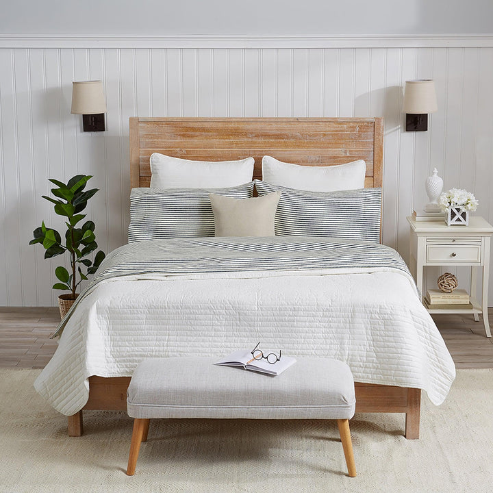 Evette Striped Microfiber Sheet Set