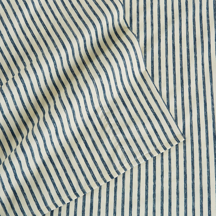Evette Striped Microfiber Sheet Set