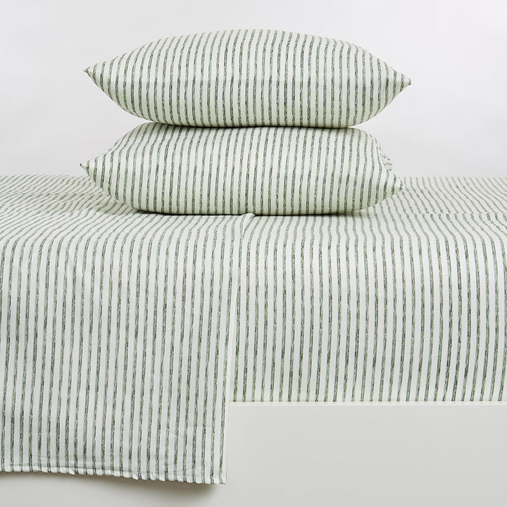 Evette Striped Microfiber Sheet Set