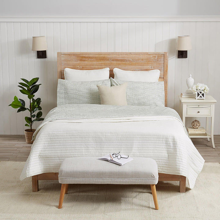 Evette Striped Microfiber Sheet Set