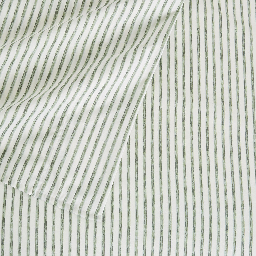 Evette Striped Microfiber Sheet Set