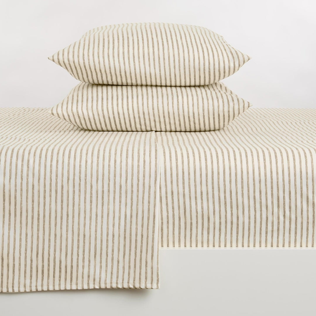 Evette Striped Microfiber Sheet Set