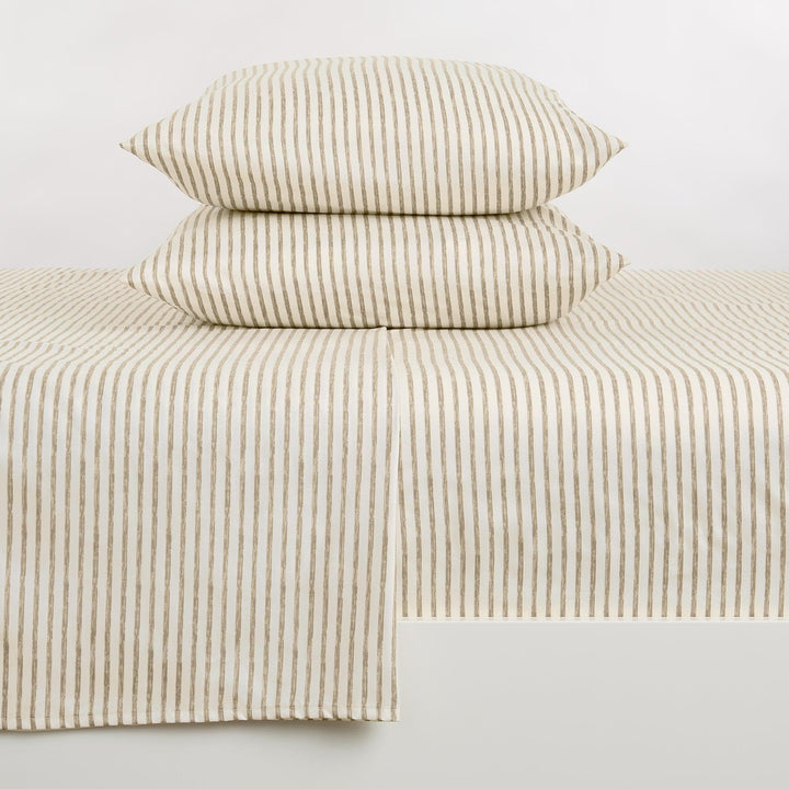 Evette Striped Microfiber Sheet Set