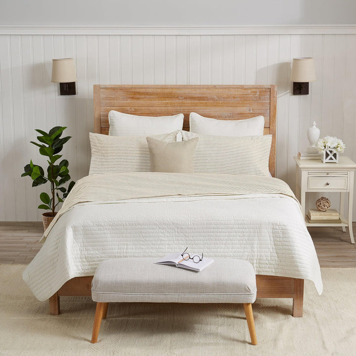 Evette Striped Microfiber Sheet Set