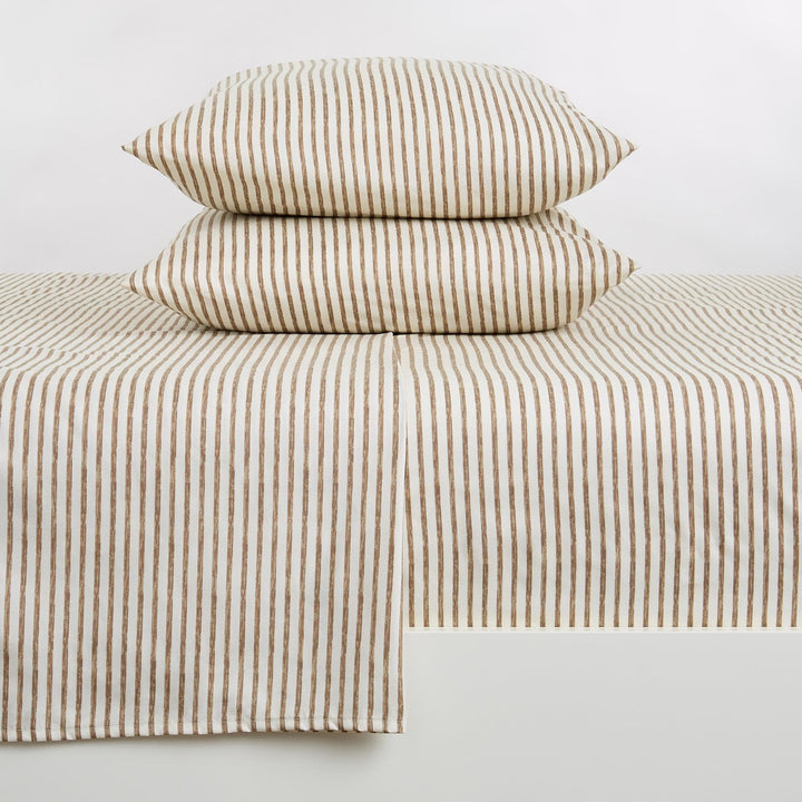 Evette Striped Microfiber Sheet Set