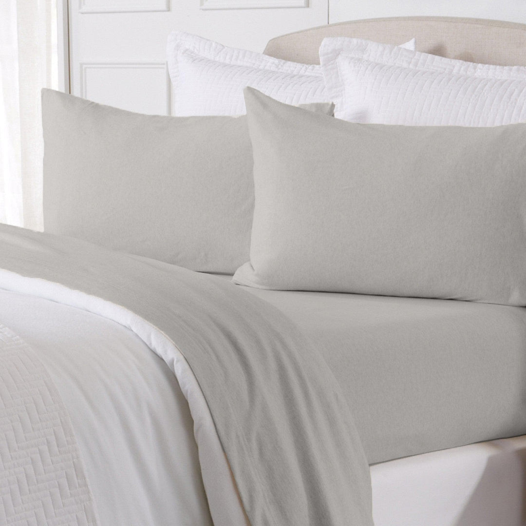 Cozy Flex 4-Piece Flannel Jersey Sheets