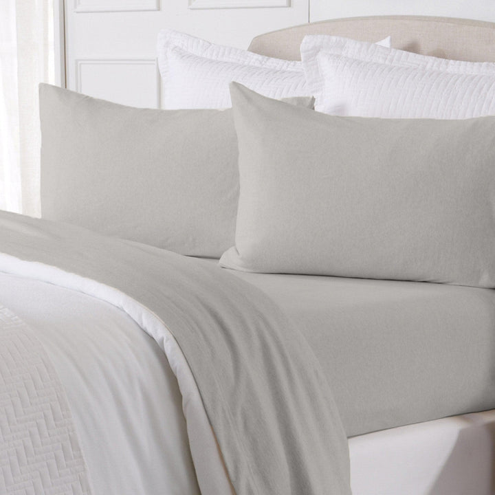 Cozy Flex 4-Piece Flannel Jersey Sheets