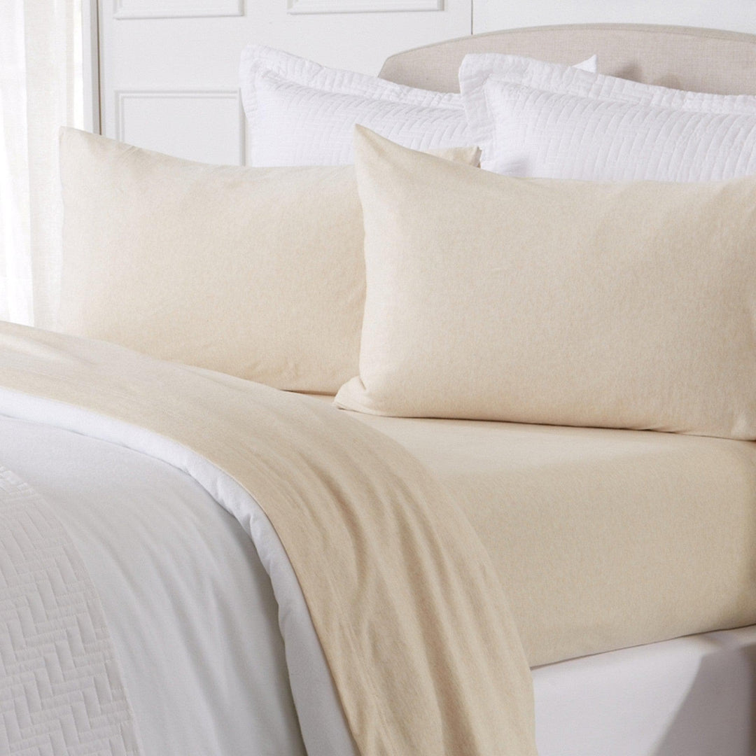 Cozy Flex 4-Piece Flannel Jersey Sheets