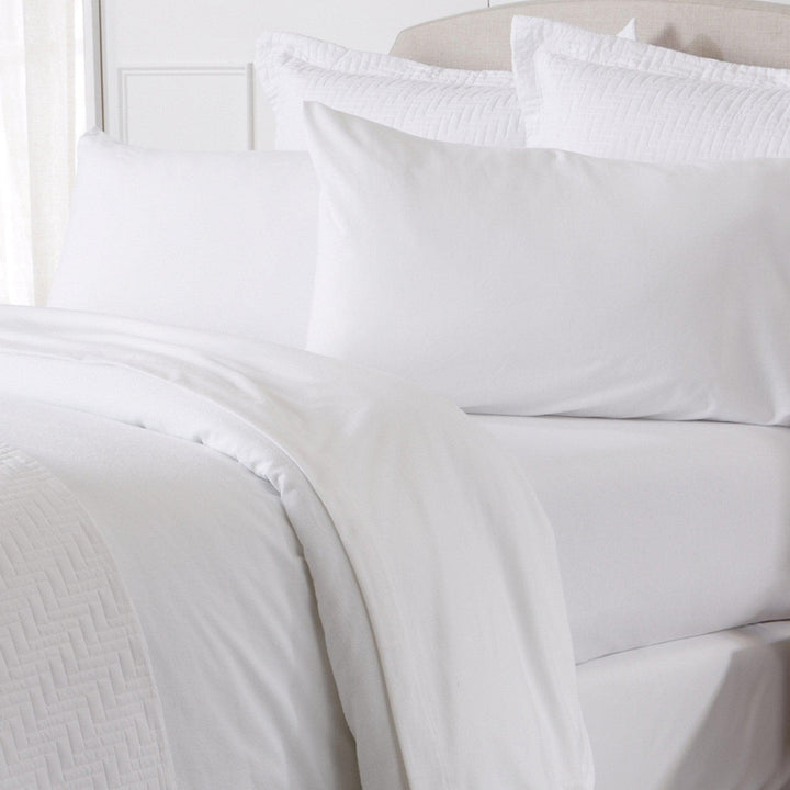 Cozy Flex 4-Piece Flannel Jersey Sheets