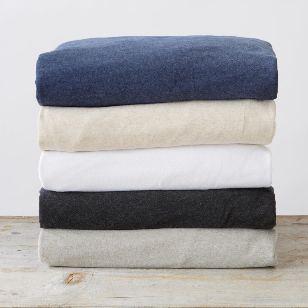 Cozy Flex 4-Piece Flannel Jersey Sheets