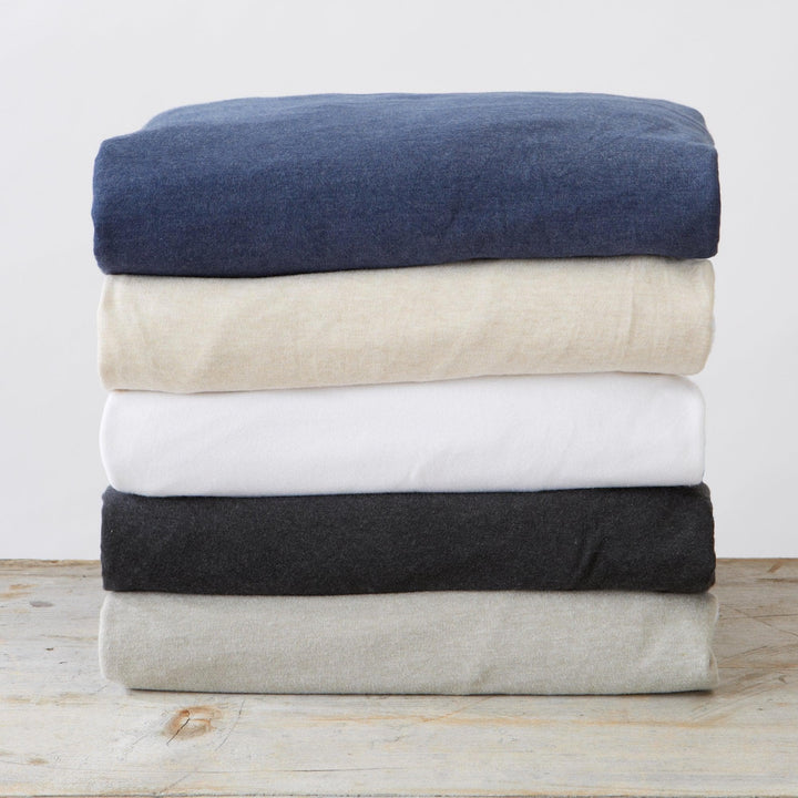 Cozy Flex 4-Piece Flannel Jersey Sheets