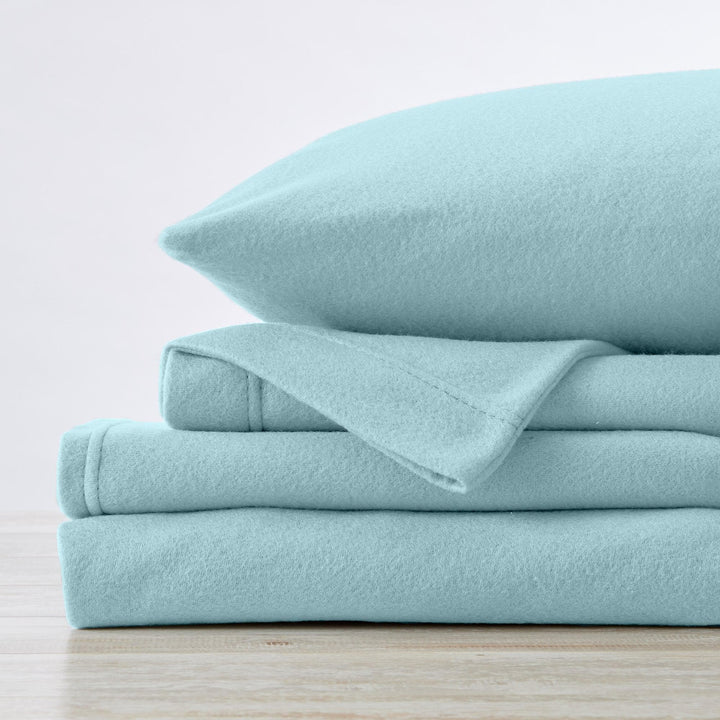 Christina 4-Piece Solid Fleece Sheets