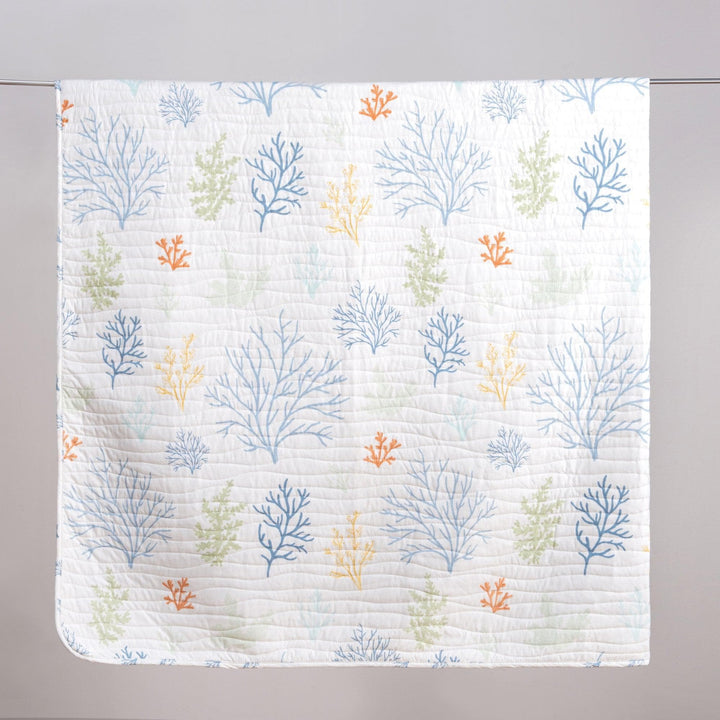 Crisp Maldives Reversible Quilt Set