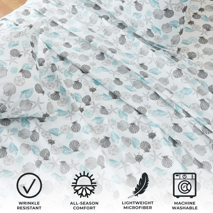 4-Piece Newport Collection Microfiber Sheets