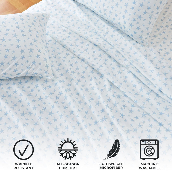 4-Piece Newport Collection Microfiber Sheets