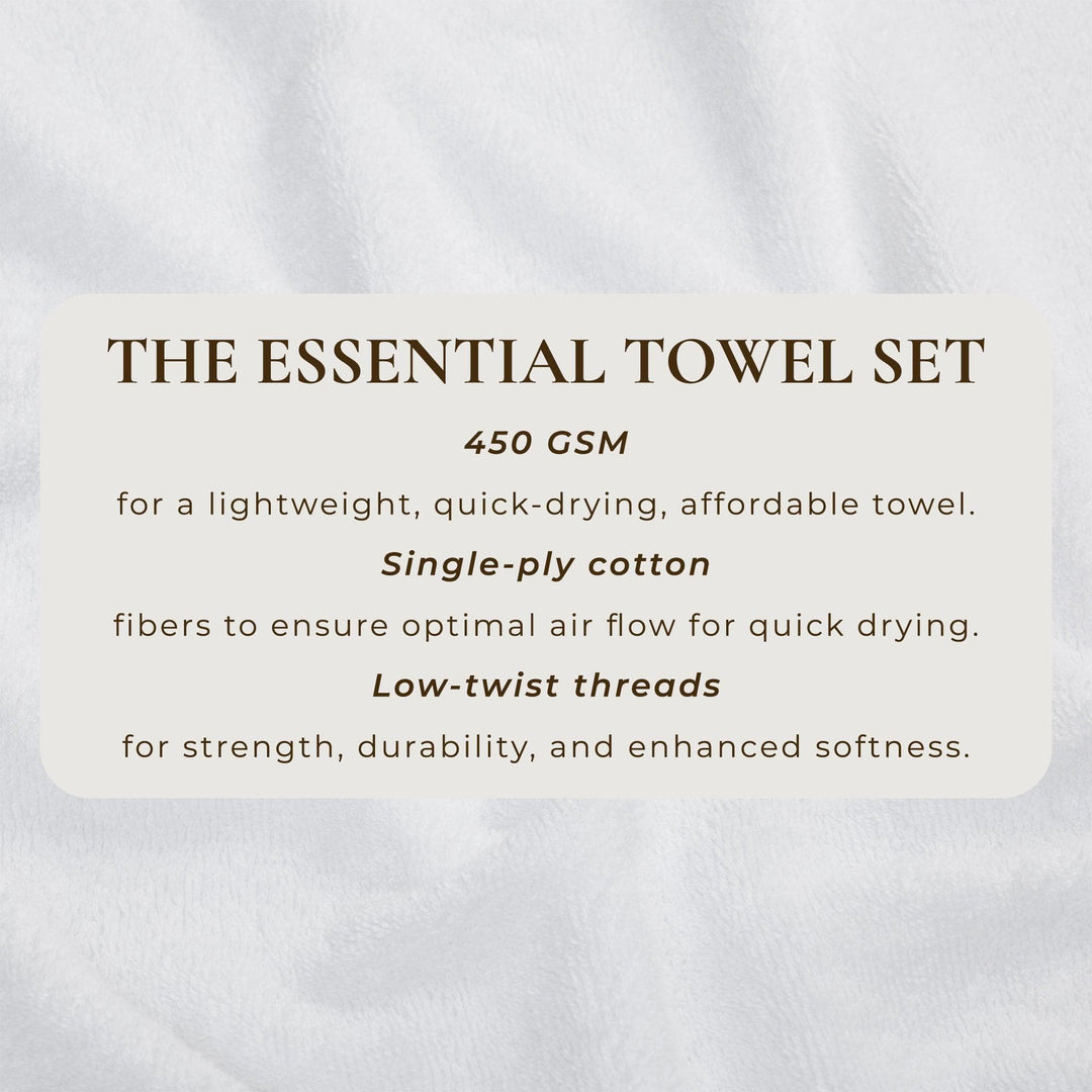 Cooper Cotton Terry Bath Towel Set
