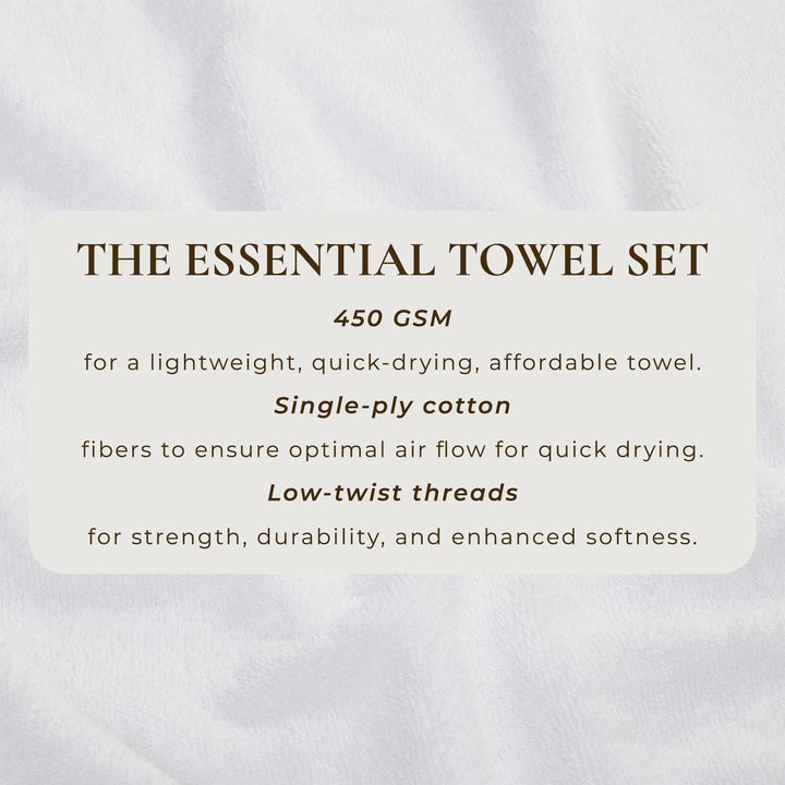 Cooper Cotton Terry Bath Towel Set