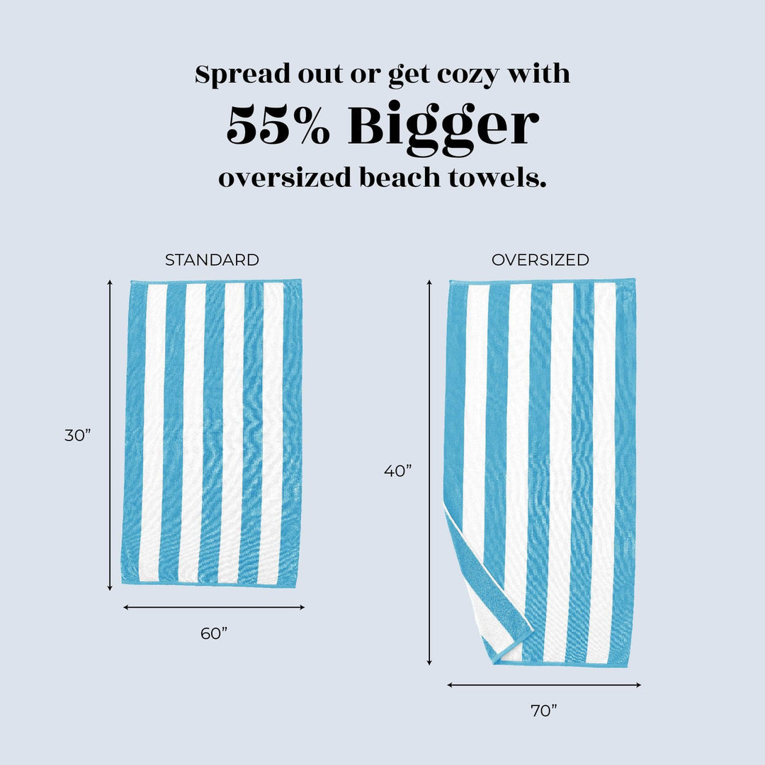 Cotton Velour Beach Towels