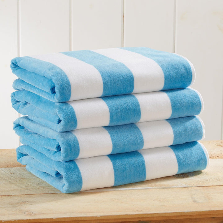 Cotton Velour Beach Towels