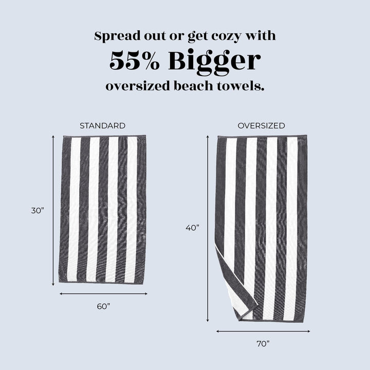 Cotton Velour Beach Towels