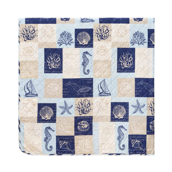 Seaside Patchwork Quilt Set