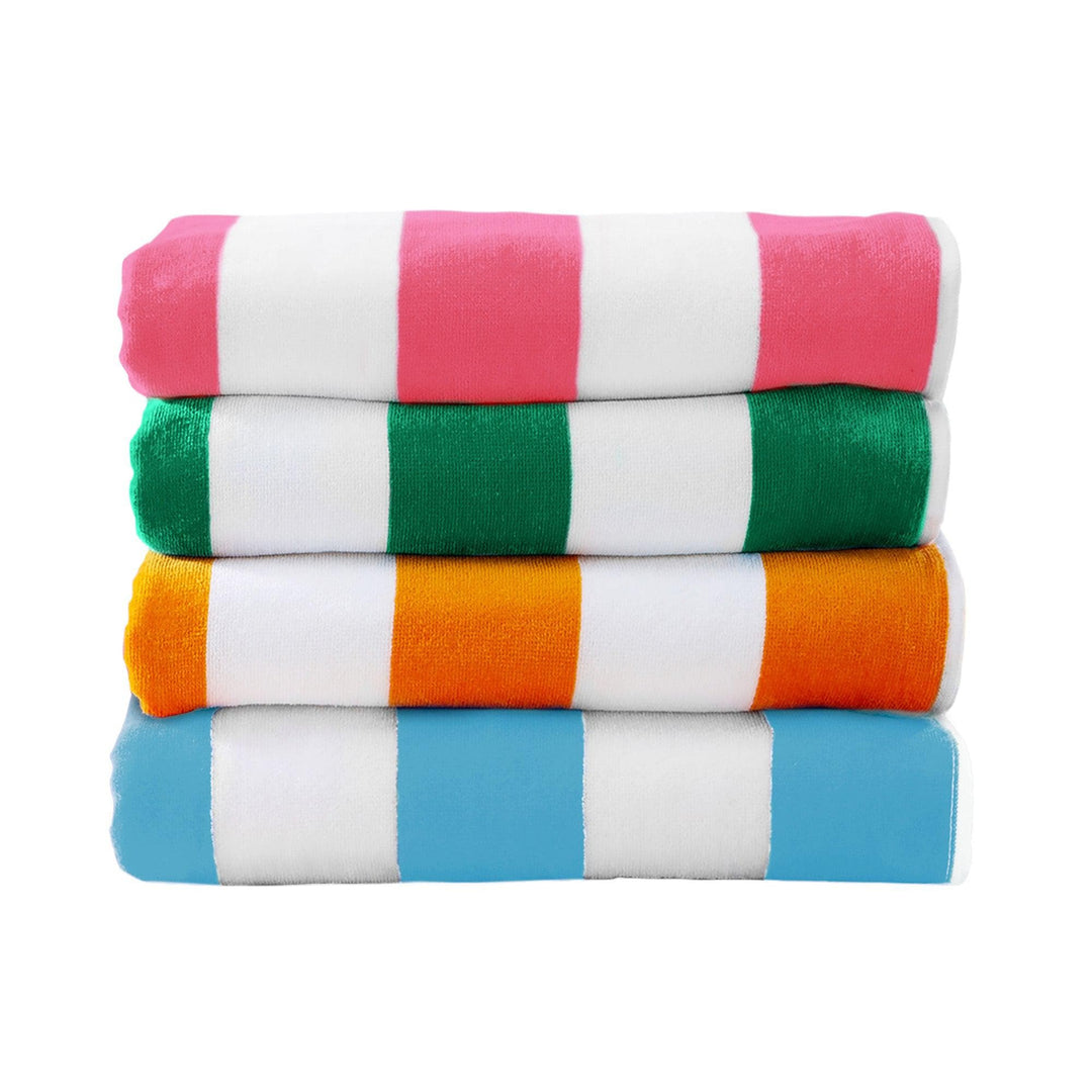 Cotton Velour Beach Towels