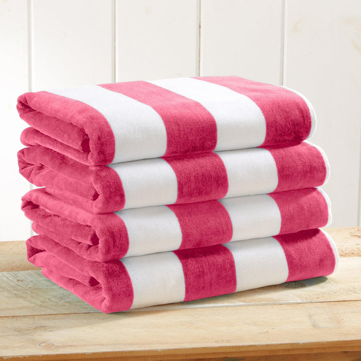 Cotton Velour Beach Towels