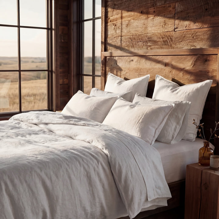 French Flax Linen Duvet Cover Set