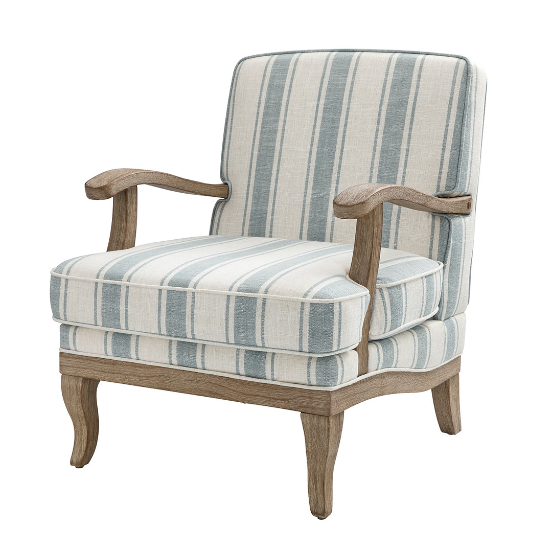Peppercorn Stripe Arm Chair