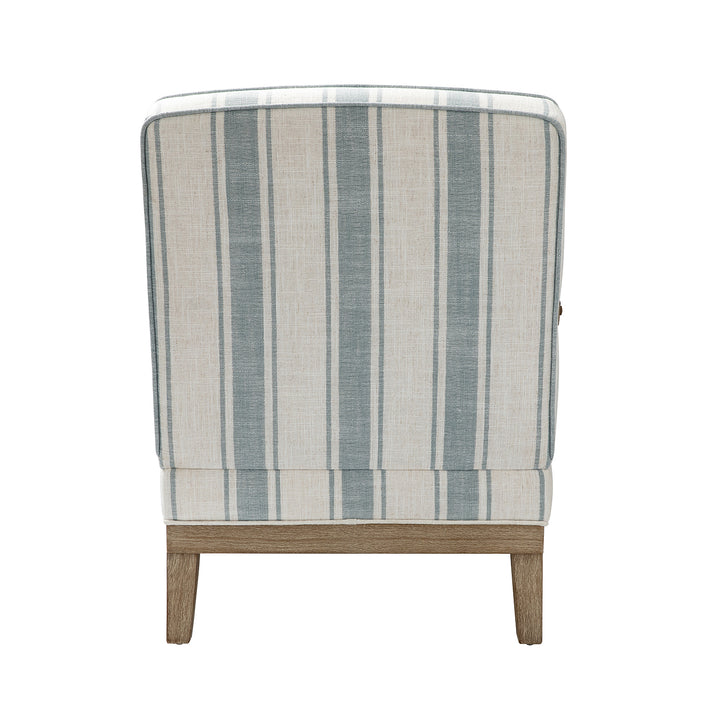 Peppercorn Stripe Arm Chair