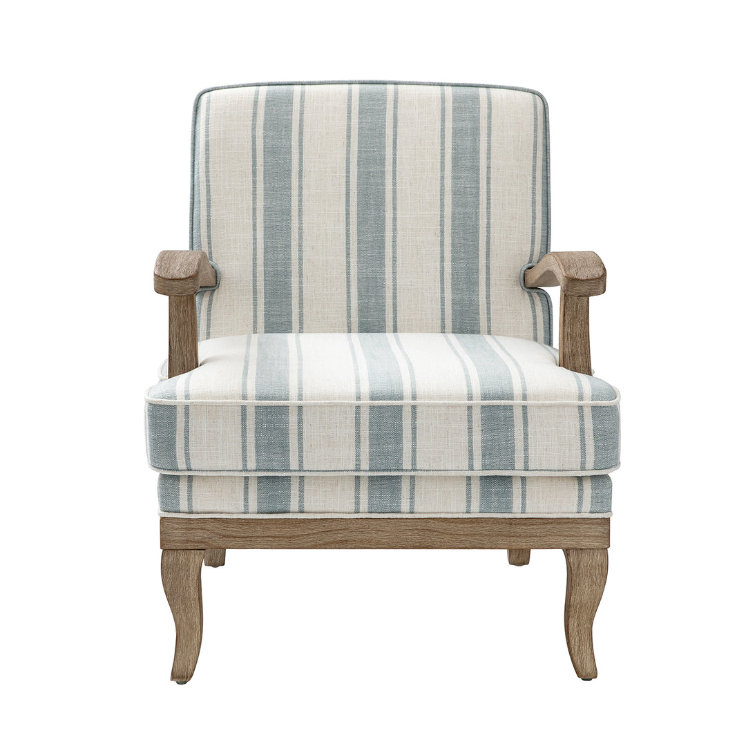 Peppercorn Stripe Arm Chair