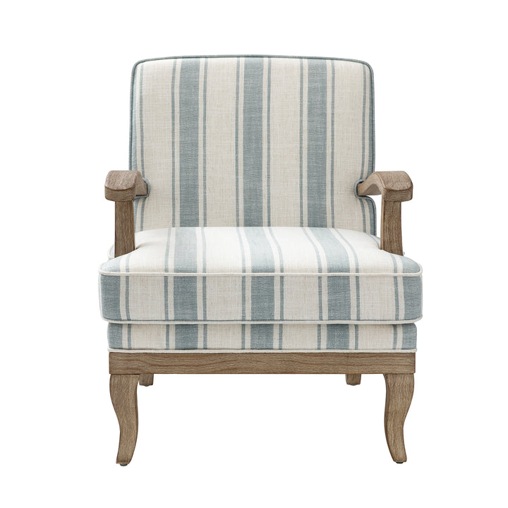 Peppercorn Stripe Arm Chair