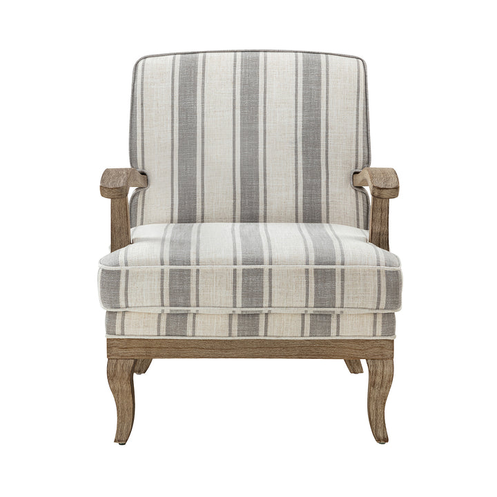 Peppercorn Stripe Arm Chair