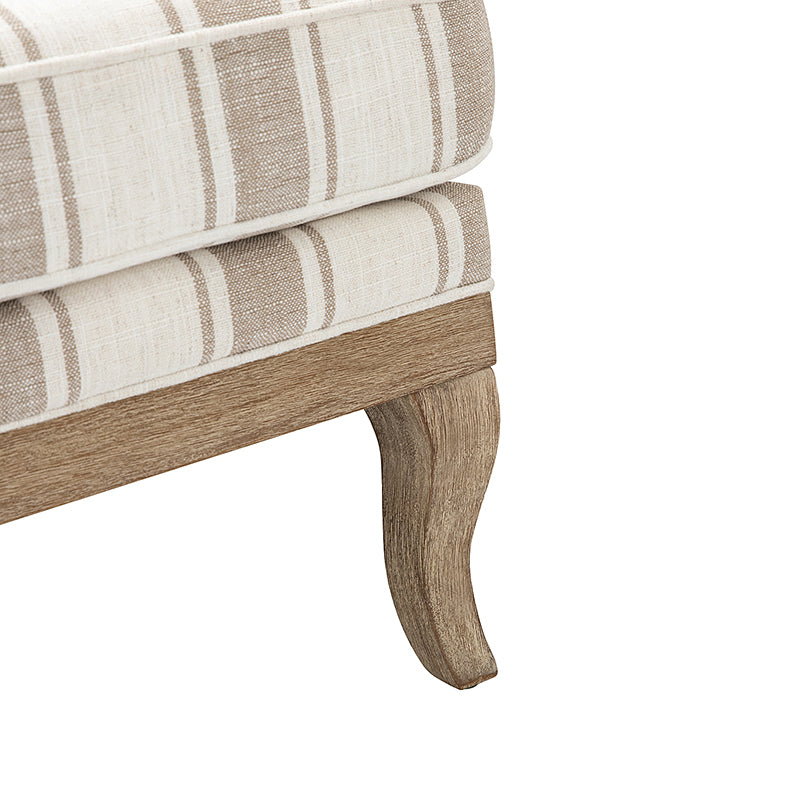 Peppercorn Stripe Arm Chair