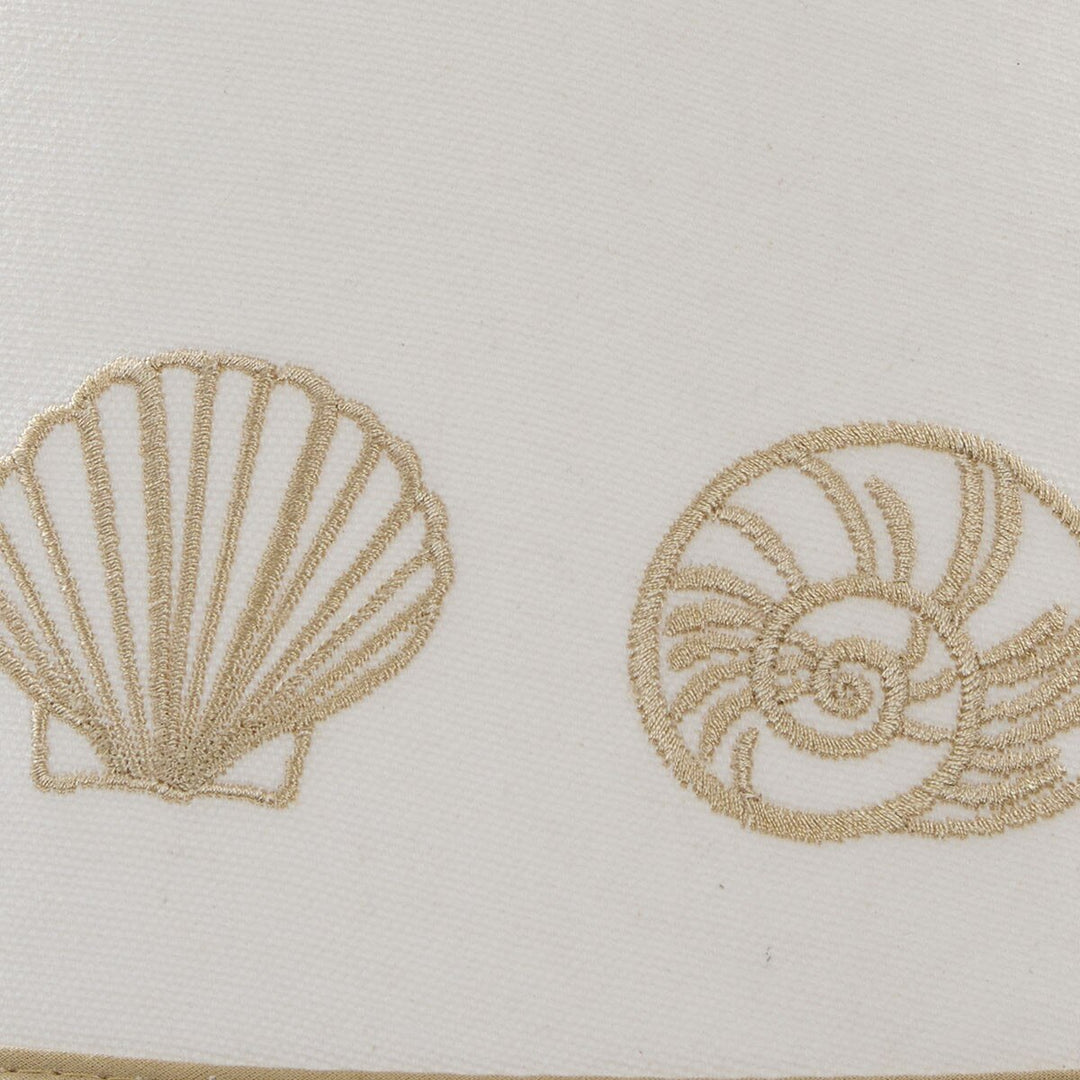 Seashell Embroidered Lampshade